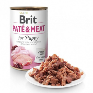 Lokipet. Brit paté & meat; alimento húmedo para perros