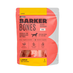 Lokipet. Barker bones hueso de manzano de res
