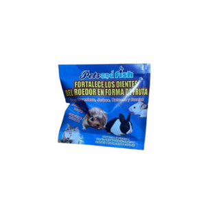 Lokipet. Mineral en forma fruta para Conejo, hámster, jerbo y ratón x unidad