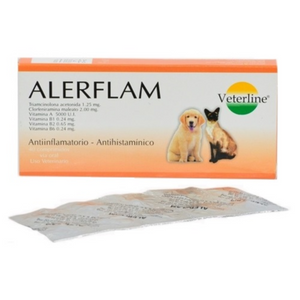 Lokipet. Alerflam; antiinflamatorio y antihistamínico